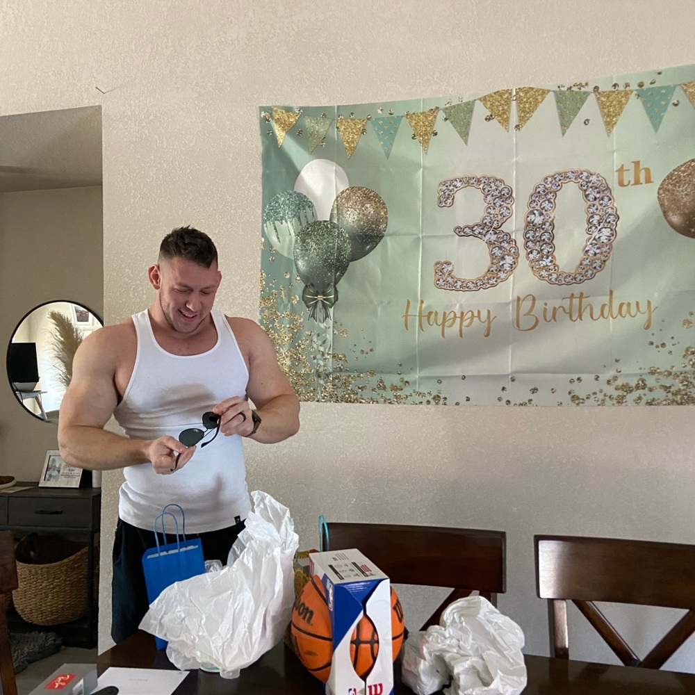 30th birthday banner
